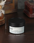 The Moonlit Crystal Intention Candle