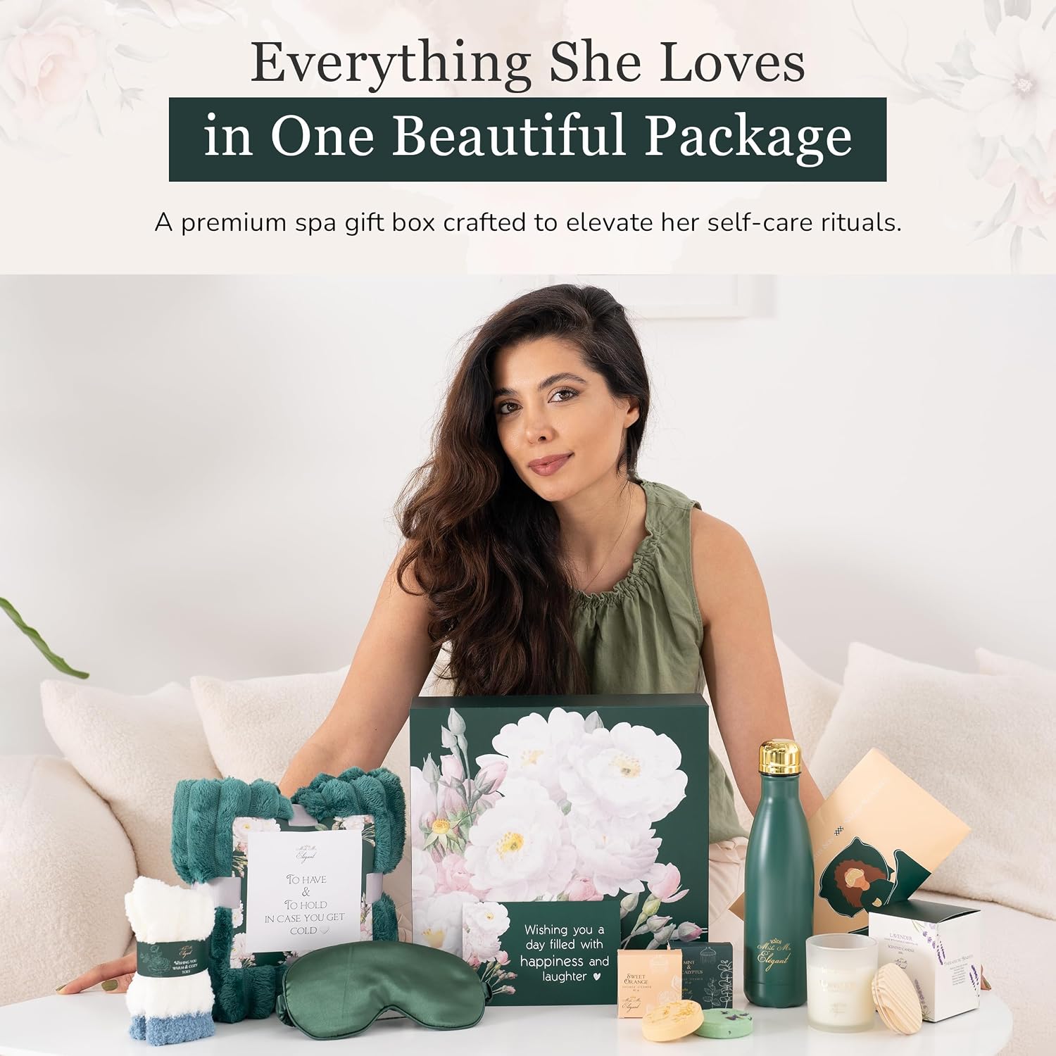 Make Me Elegant Spa Gift Basket for Women