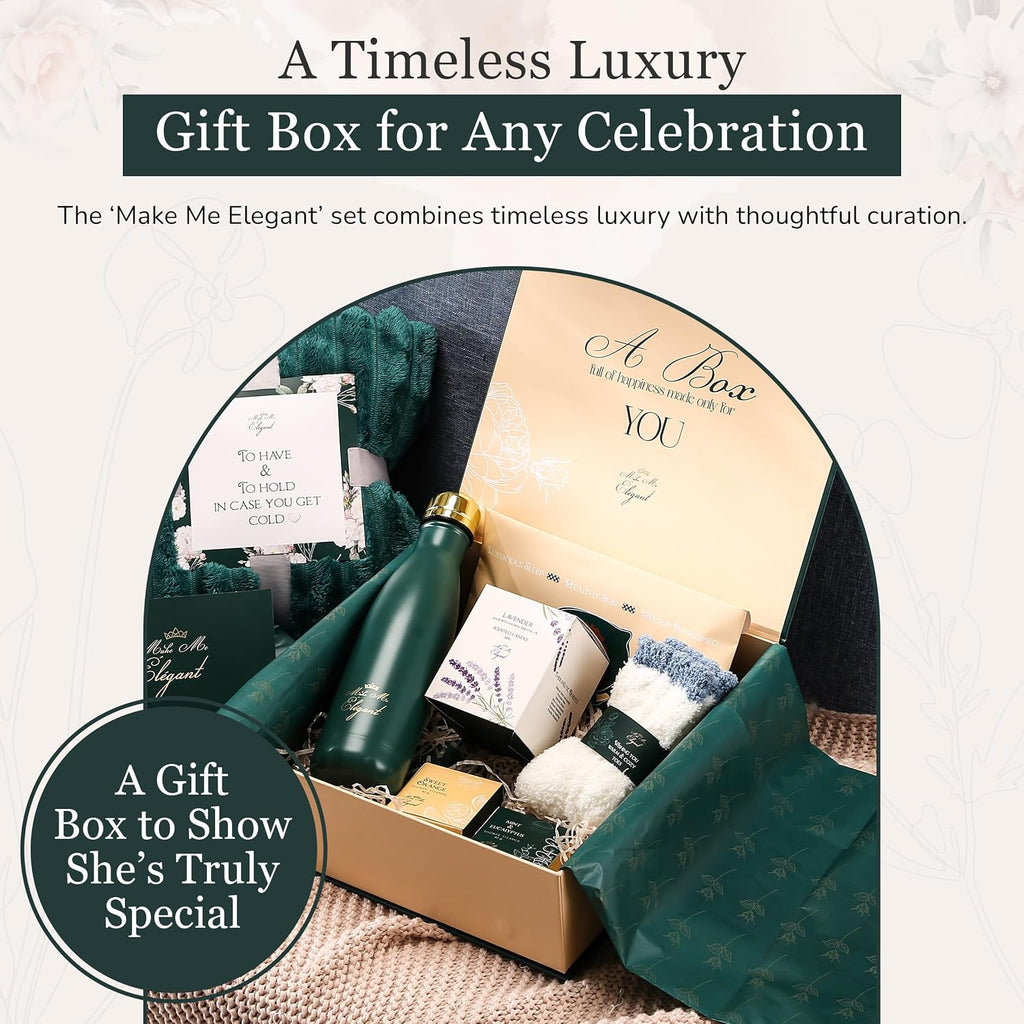 Make Me Elegant Spa Gift Basket for Women