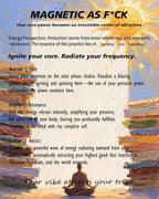 The Moonlit Crystal Intention Candle