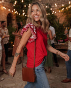 Sweet Magnolia Ruffle Sleeve Top