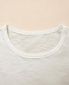 Sweet Magnolia Ruffle Sleeve Top
