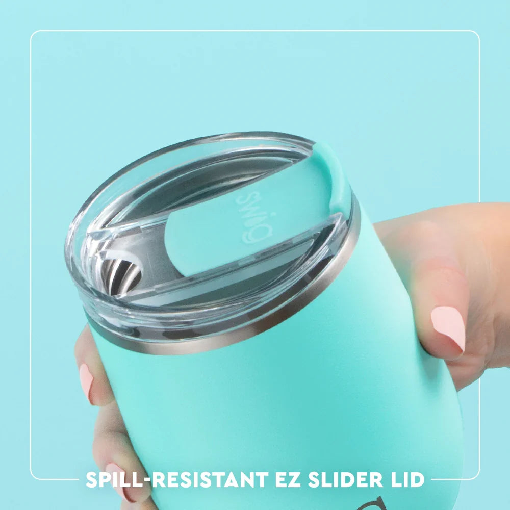 Glacier stripe Stemless Wine Cup 12oz