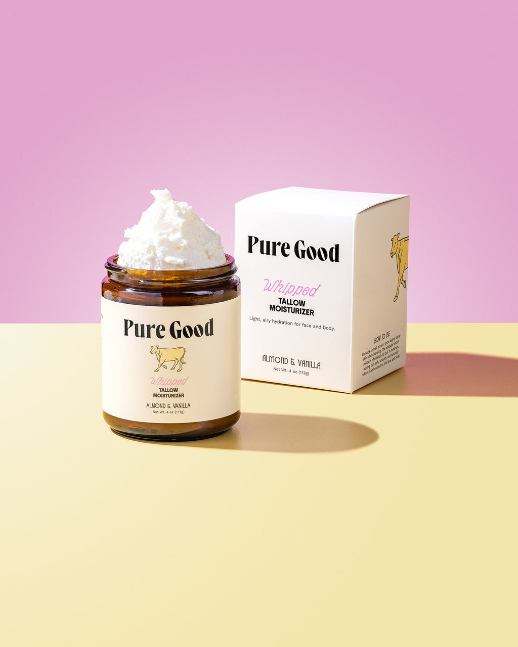 Almond & Vanilla - Whipped Tallow Moisturizer