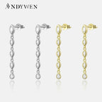 The Everly Chain Drop Earrings