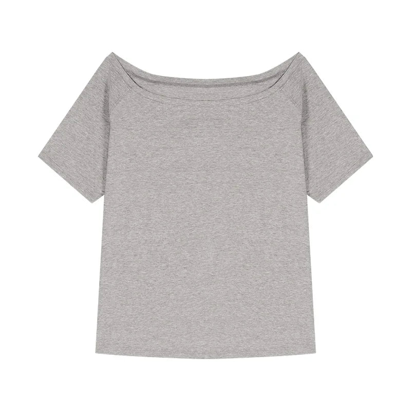 The Avery Off-Shoulder Tee