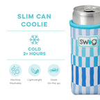 Glacier Stripe Slim Can Coolie