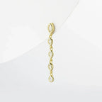 The Everly Chain Drop Earrings