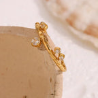The Juliette Crystal Crown Ring