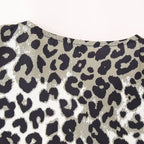 The Caroline Leopard Top