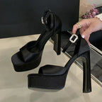 Midnight Muse Platform Heels
