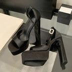 Midnight Muse Platform Heels