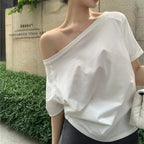 The Avery Off-Shoulder Tee