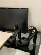 Midnight Muse Platform Heels