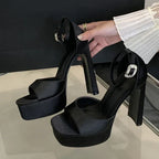 Midnight Muse Platform Heels