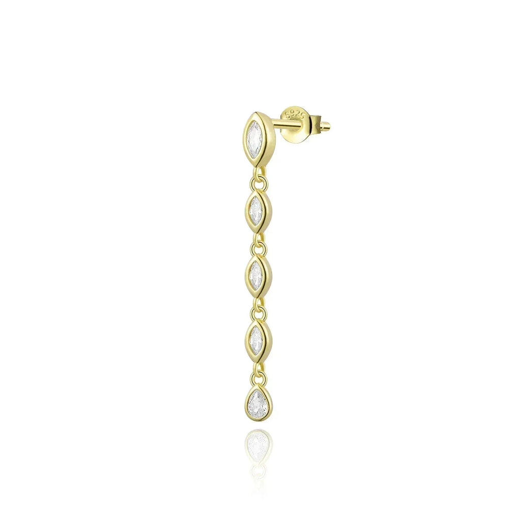 The Everly Chain Drop Earrings