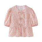 The Caroline Leopard Top