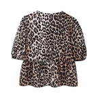The Caroline Leopard Top