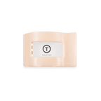 Almond Beige Small Flat Rectangle Hair Clip