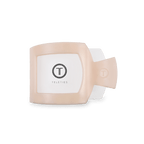 Almond Beige Small Flat Square Hair Clip