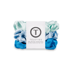 Blue My Mind Large Silk Scrunchies