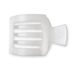 Coconut White Large Flat Square Hair Clip