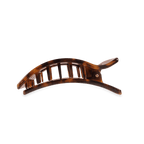 Tortoise Medium Flat Rectangle Hair Clip