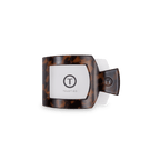 Tortoise Small Flat Square Hair Clip